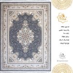 فرش هگمتان 700 شانه 1125 دلفینی