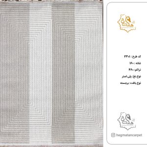 فرش هگمتان 160شانه کد 2301